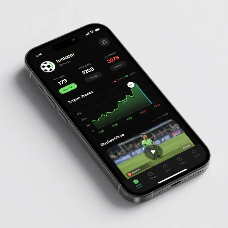 德甲直播与数据App界面